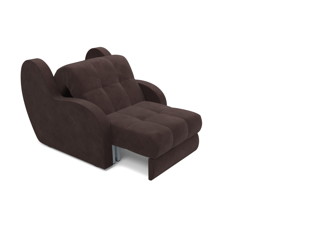 Кресло-кровать Аккордеон Барон (Велюр молочный шоколад НВ-178 13) - фото 3 - id-p196992706
