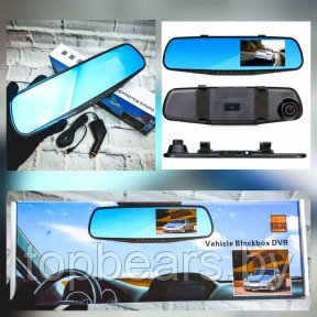 Видеорегистратор зеркало Vehicle Blackbox DVR Full HD1080, фото 1