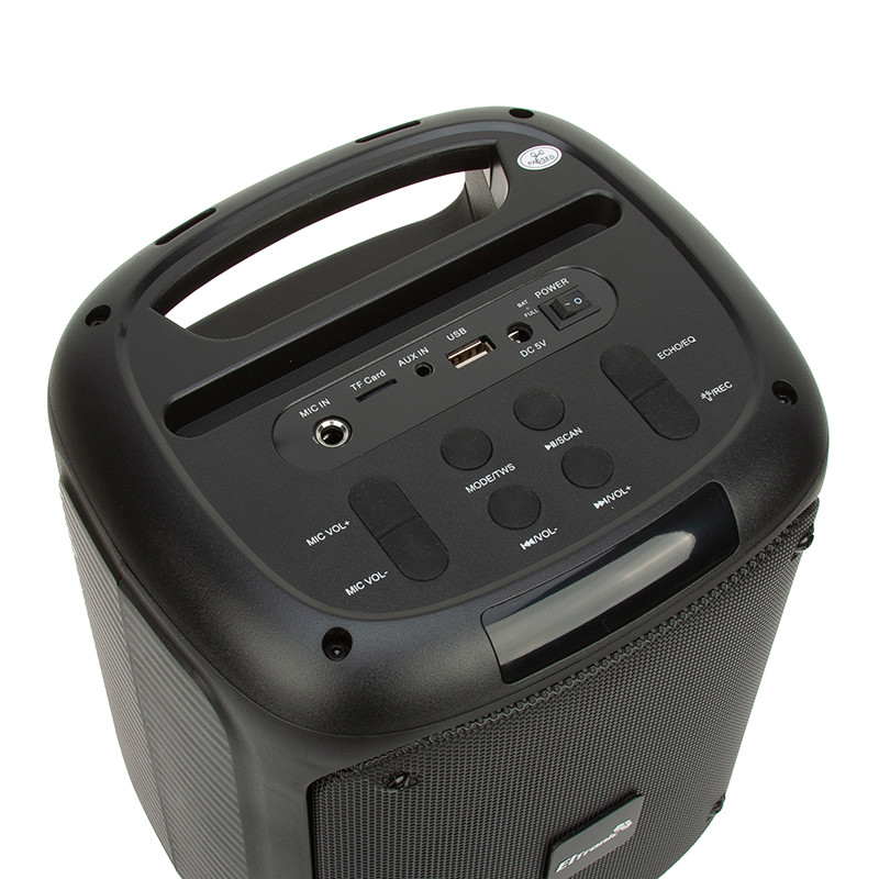Портативная беспроводная bluetooth колонка Eltronic CRAZY BOX 150 Watts арт. 20-45 с LED-подсветкой и RGB - фото 7 - id-p196995629