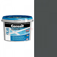 Фуга (затирка для швов) Ceresit CE 40 Aquastatic №16 графит 2 кг
