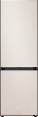 Холодильник с морозильником Samsung RB34A7B4F39/WT