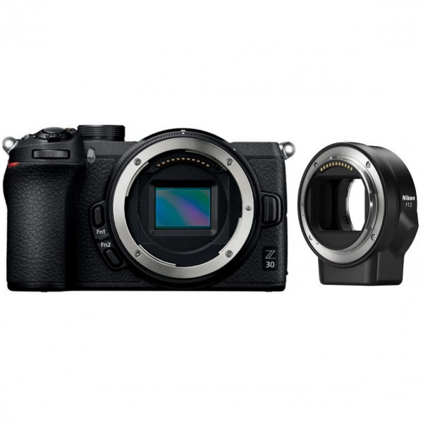 Фотоаппарат беззеркальный Nikon Z30 Body + адаптер FTZ II - фото 1 - id-p197013497