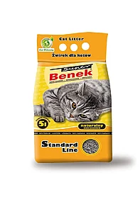 "SB" (Benek) наполнитель комкующийся 5л (натуральный, без запаха)