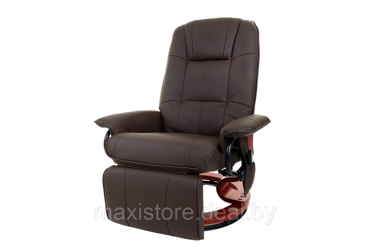 Кресло вибромассажное Angioletto с подъемным пуфом и подогревом - фото 7 - id-p197014198