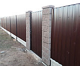 Забор из Металлопрофиля, фото 9