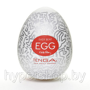 Мастурбатор яйцо Tenga Egg Keith Haring Party