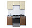 Кухня Мила Глосс 1,6м. (с учетом плиты 60см), фото 4