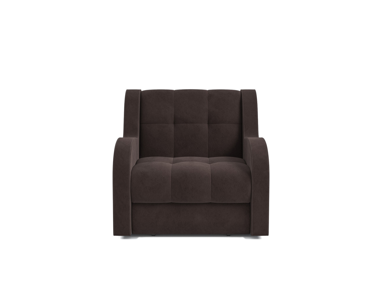 Кресло-кровать Аккордеон Барон (Коричневый кордрой) - фото 2 - id-p197053029