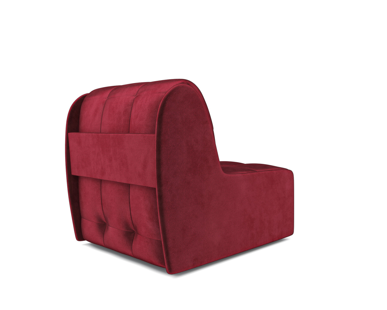 Кресло-кровать Барон №2 (Бархат красный STAR VELVET 3 DARK RED) - фото 2 - id-p197053031