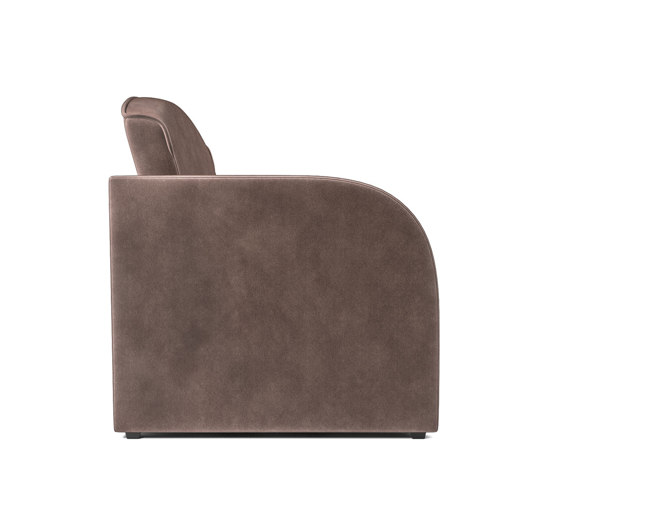 Кресло-кровать Малютка Бархат серо-шоколадный STAR VELVET 60 COFEE - фото 4 - id-p197053050