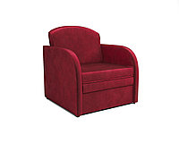 Кресло-кровать Малютка Бархат красный STAR VELVET 3 DARK RED