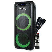 Акустическая система Smartbuy MEGA BOOM, 40Вт, Bluetooth, MP3, FM-радио, 2 микрофона SBS-550