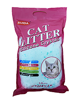 "CAT LITTER" силикагеливый наполнитель 3,8л (яблоко)