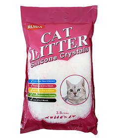 "CAT LITTER" силикагеливый наполнитель  3,8л (клубника)