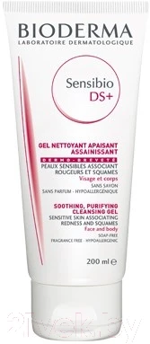 Гель для умывания Bioderma Sensibio DS+ Gel - фото 1 - id-p197076264