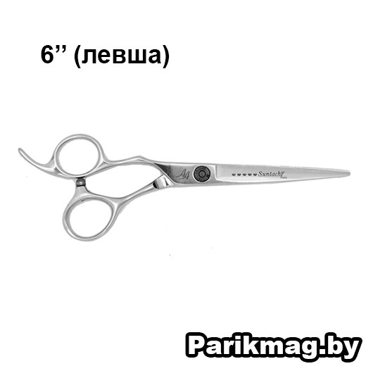 Suntachi ЛЕВША BU-60A (6")**** прямые ножницы парикмахерские для левшей