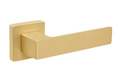 Ручки дверные CEBI CUBE SQ цвет PC35 (матовое золото полимер)