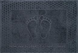 Полотенце для ног махра Comfort Life 50х70 антрацит