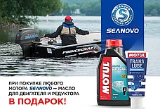 Лодочный мотор 2Т Seanovo SN 4FHS, фото 3