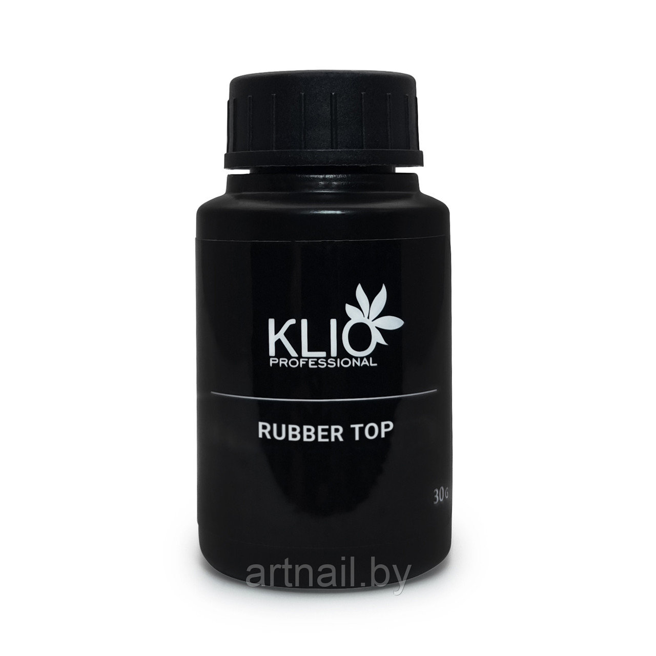 Каучуковый финиш Klio Professional 30 мл с узким горлом (с липким слоем)
