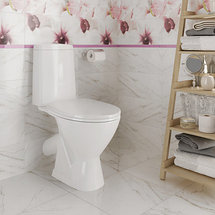 Компакт GRANTA  031 3/6л  (косой.вып., дюропл..сид. Lifting, easy off, ниж.под.),белый 1с, фото 2