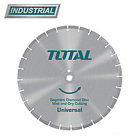 Алмазный диск (для резки асфальта) TOTAL TAC2164051