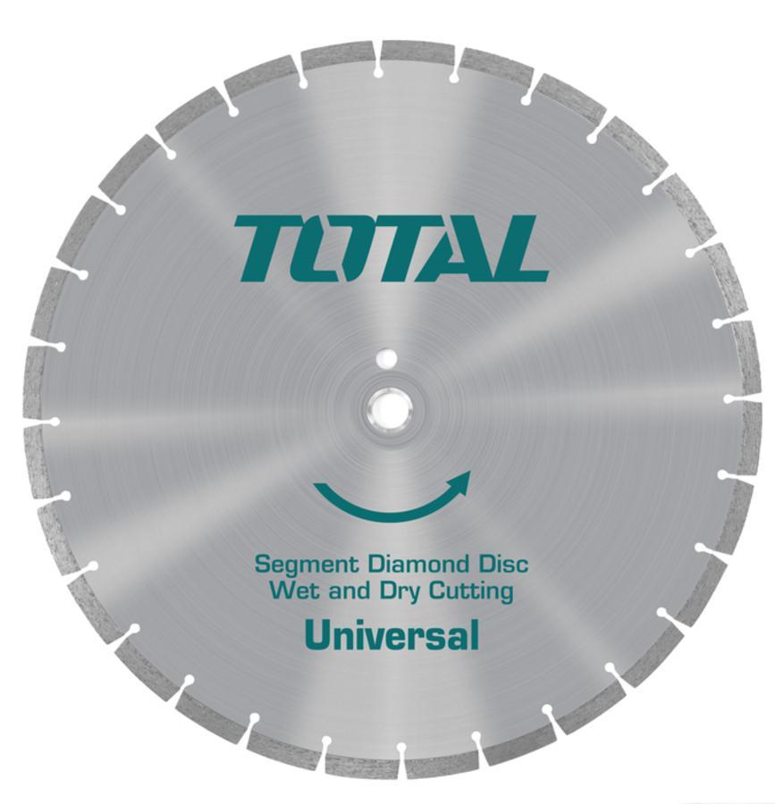 Алмазный диск (по бетону) TOTAL TAC2144052 - фото 2 - id-p187910499