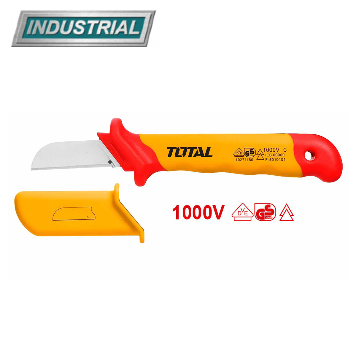 Нож для зачистки кабеля диэлектрический 180 мм TOTAL THICK1801 - фото 1 - id-p187911270