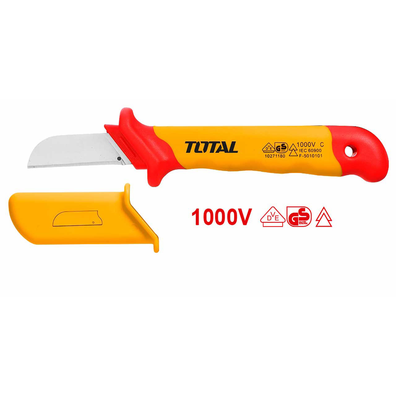 Нож для зачистки кабеля диэлектрический 180 мм TOTAL THICK1801 - фото 2 - id-p187911270