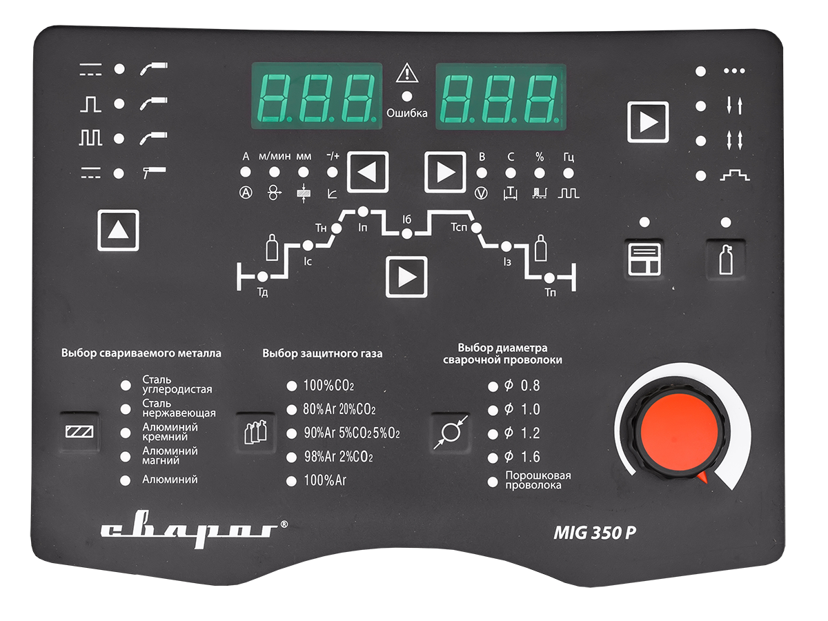 Сварочный инвертор Сварог TECH MIG 350 P DSP (N316) - фото 4 - id-p197110141