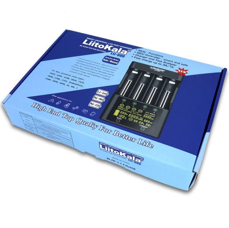 Зарядное устройство LiitoKala Lii-600 - фото 4 - id-p155974806