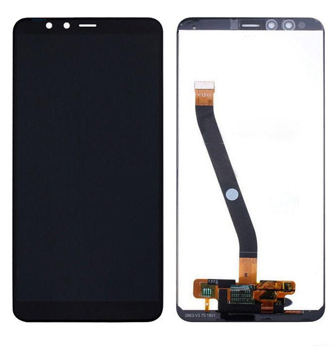 LCD дисплей для Huawei Y9 2018 с тачскрином, черный - фото 1 - id-p197116048
