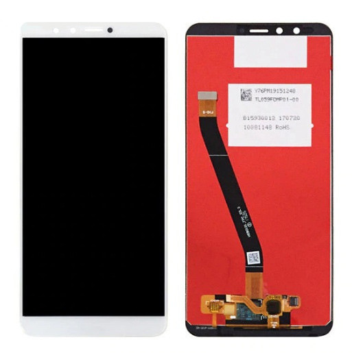 LCD дисплей для Huawei Y9 2018 с тачскрином, белый - фото 1 - id-p197118783