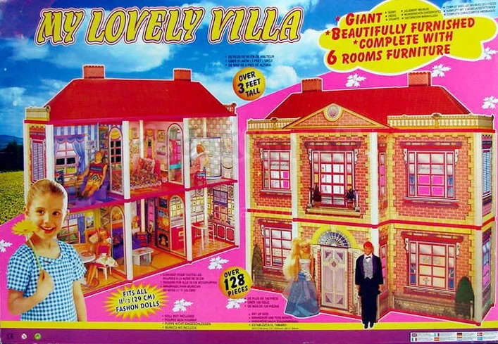 Игровой домик для кукол My Lovely Villa 6 комнат 6983 - фото 2 - id-p197125318