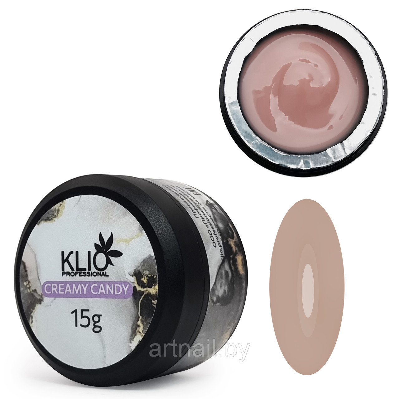 Гель Iron gel Creamy Candy Klio Professional, 15 мл - фото 1 - id-p187644126