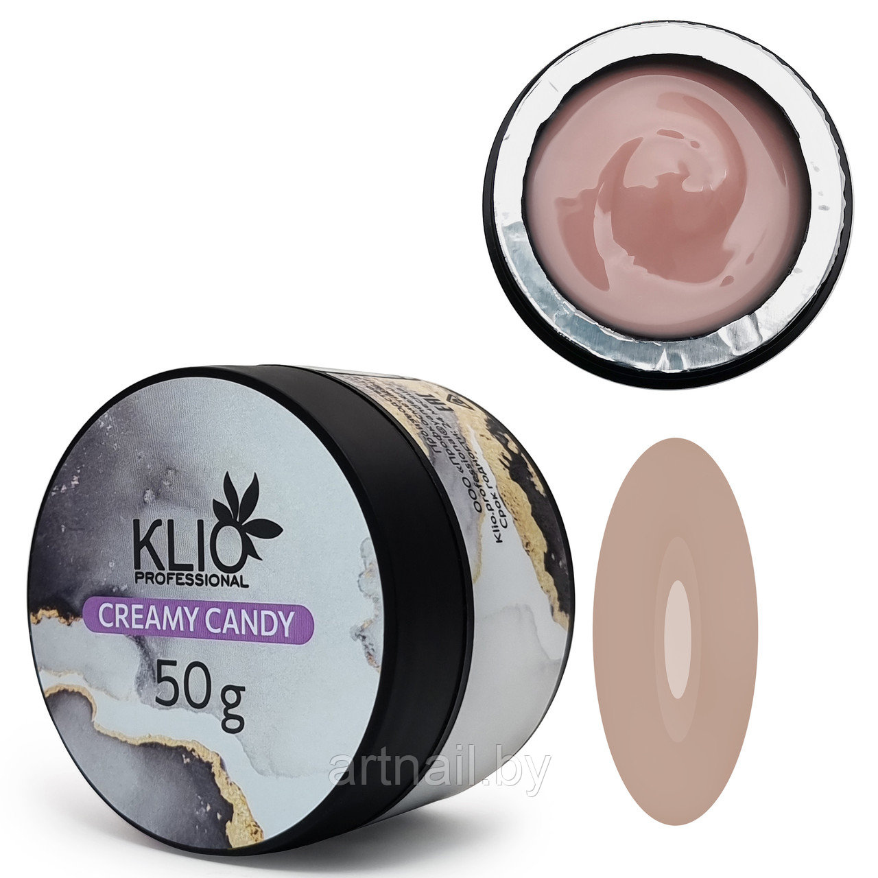 Гель Iron gel Creamy Candy Klio Professional, 50 мл