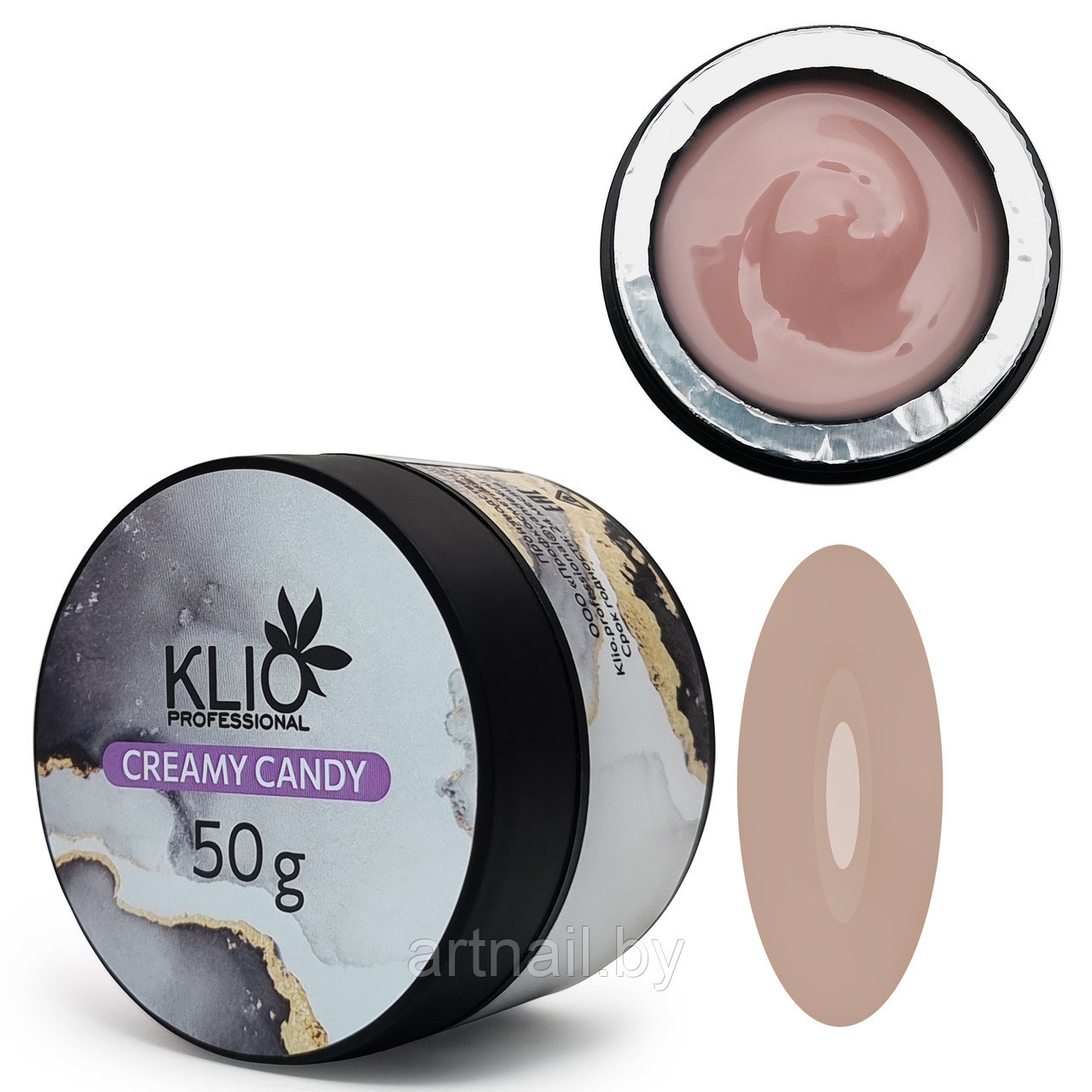 Гель Iron gel Creamy Candy Klio Professional, 50 мл - фото 1 - id-p197125663