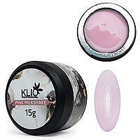 Гель Iron gel Pink Milkshake Klio Professional, 15 мл