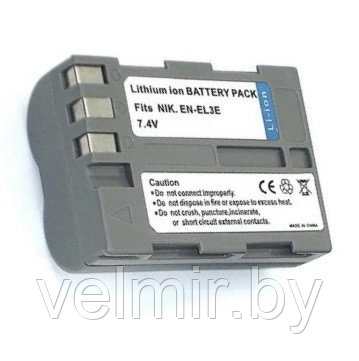 Аккумулятор Digital Power EN-EL3e 2000mAh для фотоаппарата Nikon D30, D50, D70, D70S, D80, D90, D100, D200 - фото 1 - id-p66416847