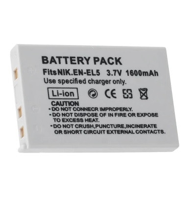 Аккумулятор Digital Power EN-EL5 1200mAh для фотоаппарата Nikon COOLPIX P500, P510, P520, P100, P80, P530, P90