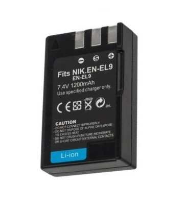 Аккумулятор Digital Power EN-EL9 1200mAh для фотоаппарата Nikon D3000, D5000, D40, D40X, D60