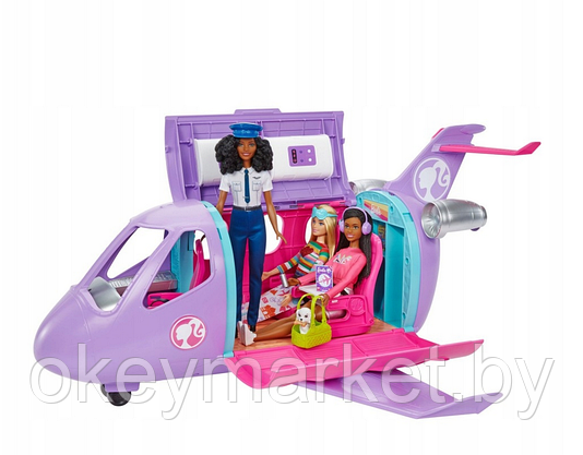 Cамолет мечты Mattel Barbie + кукла HCD49, фото 2