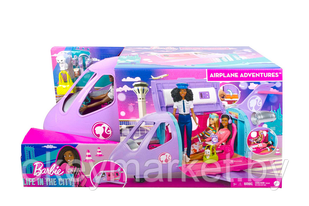 Cамолет мечты Mattel Barbie + кукла HCD49, фото 2