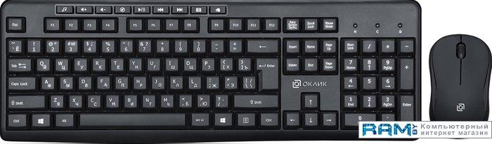 Клавиатура + мышь Oklick 225M