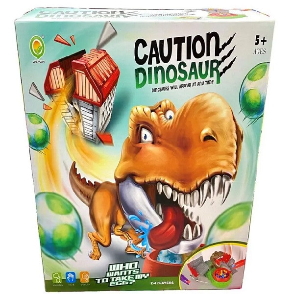 Настольная игра Осторожно Динозавр 1268-2 - фото 1 - id-p197133524