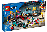 Конструктор LEGO City 60389 Гараж для тюнинга автомобилей