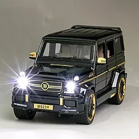 Машинка металлическая инерционная Гелик Brabus Брабус Мерседес G-Class Гелендваген G65 1:24