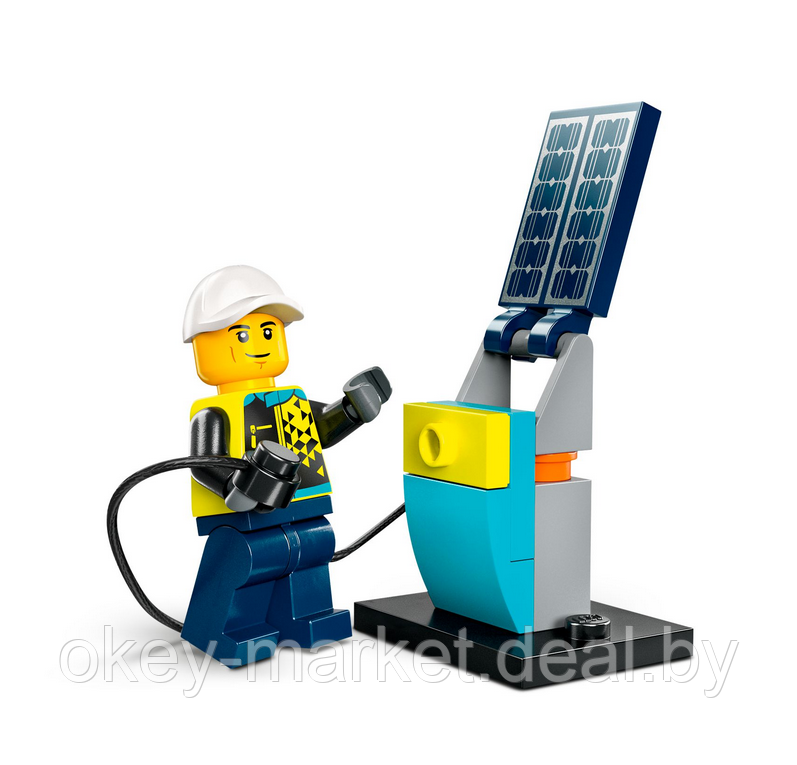 Конструктор LEGO City 60383 Электрический спорткар - фото 2 - id-p197133656