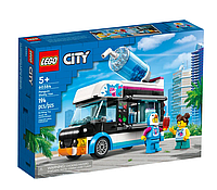 Конструктор LEGO City 60384 Фургон «Пингвинья Слякоть»