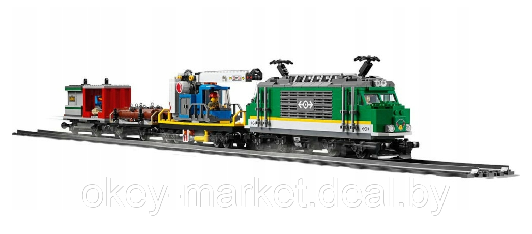 Конструктор LEGO City 60198 Грузовой поезд - фото 2 - id-p197133675